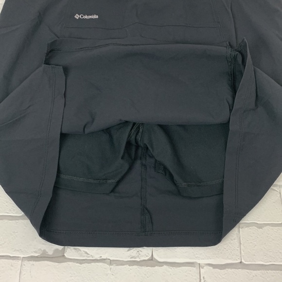 Columbia skirt shorts set 14/46 Black Drawstring waist Zip/button - Picture 10 of 13